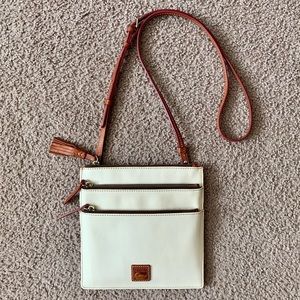 Dooney & Bourke Pebble Grain Triple Zip Crossbody